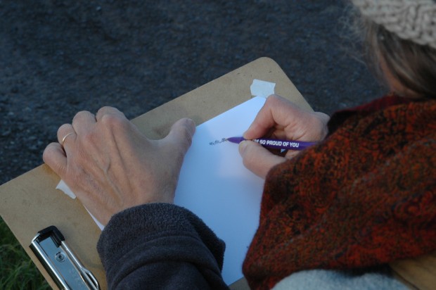 Drawing Tiveragh, The Fairy Hill, Cushendall, Antrim, N. Ireland (9.17.13)