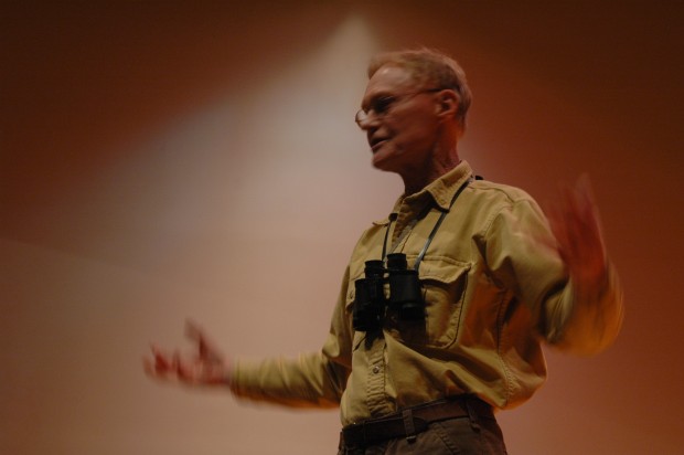 Roger Fuson tells a story at Tellabration! 2013, Anchorage, Ak (11.23.13)
