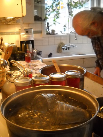 Crabapple Jelly TIme-- Anchorage, 11.12.12