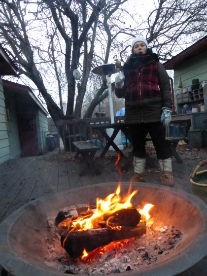 Full Moon Fire Ceremony (11.6.14, Anchorage, Ak)