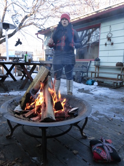 New moon fire (1.20.15, 1:28 pm, Anchorage, Ak)