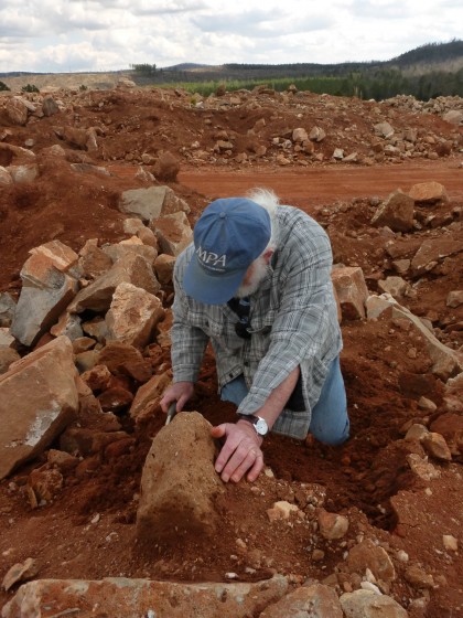 Mining for quartz in Arkansas (3.27.15)