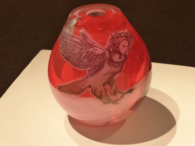 Vase by Suni Rantasaari from Finland-- at DAFA gallery, Taos, NM