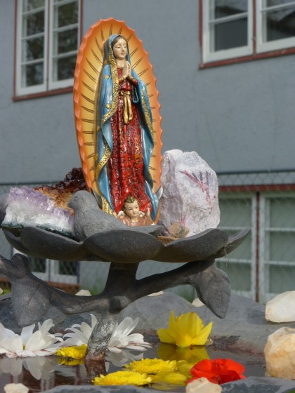Virgen greets Spring in Anchorage, 5.15.15