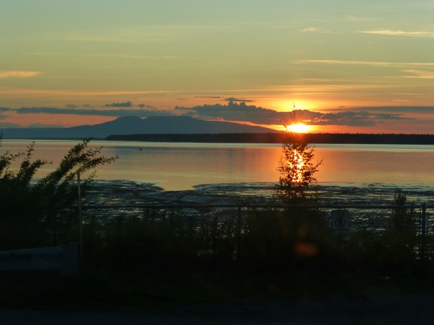 Susitna sunset-- 10:38 pm, 7.31.15, Anchorage, Ak