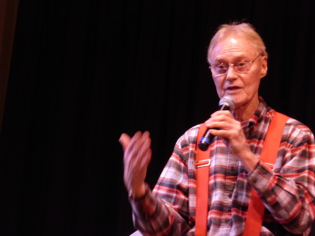 Roger Fuson tells a story at Tellabration! 2014, 11.22.14, Anchorage, Ak